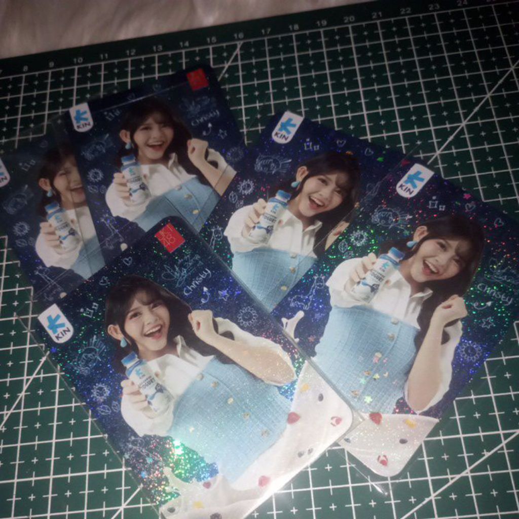 kin x jkt48 ofc christy hologram Glitter