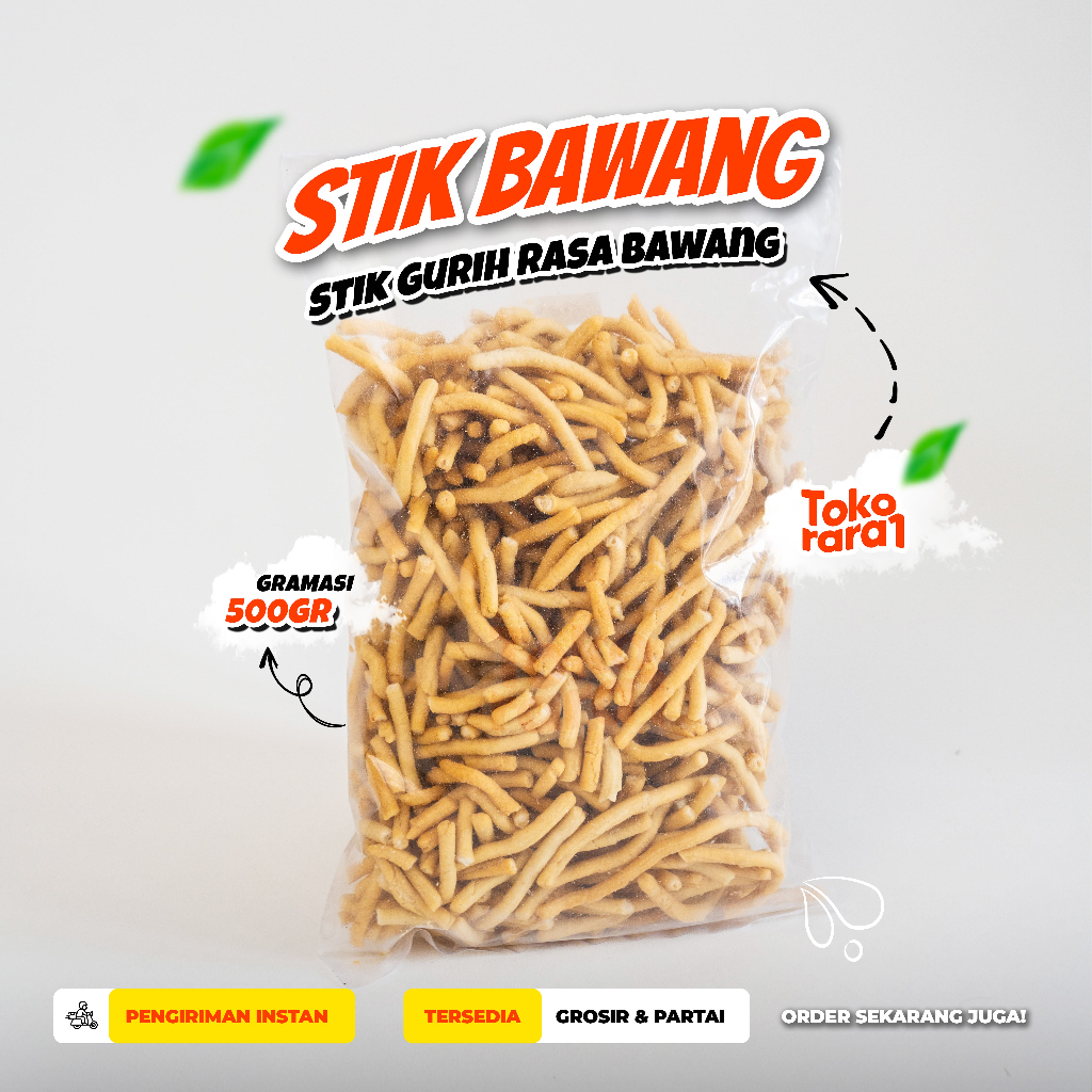 

CAMILAN STIK BAWANG GURIH 500gr