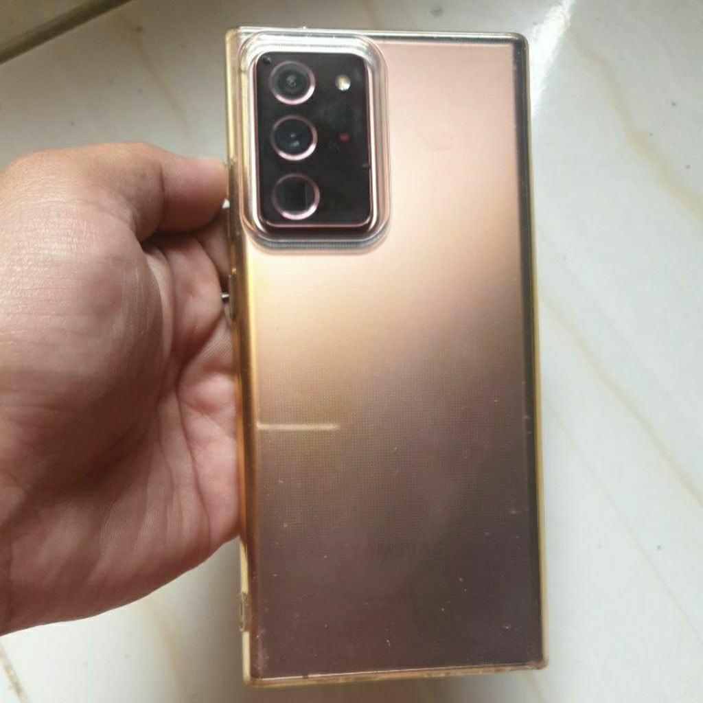 Samsung note 20 ultra second no minus