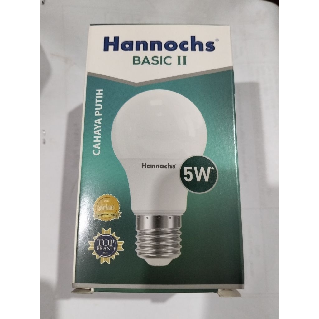 Bola lampu Hannochs LED 5 Watt