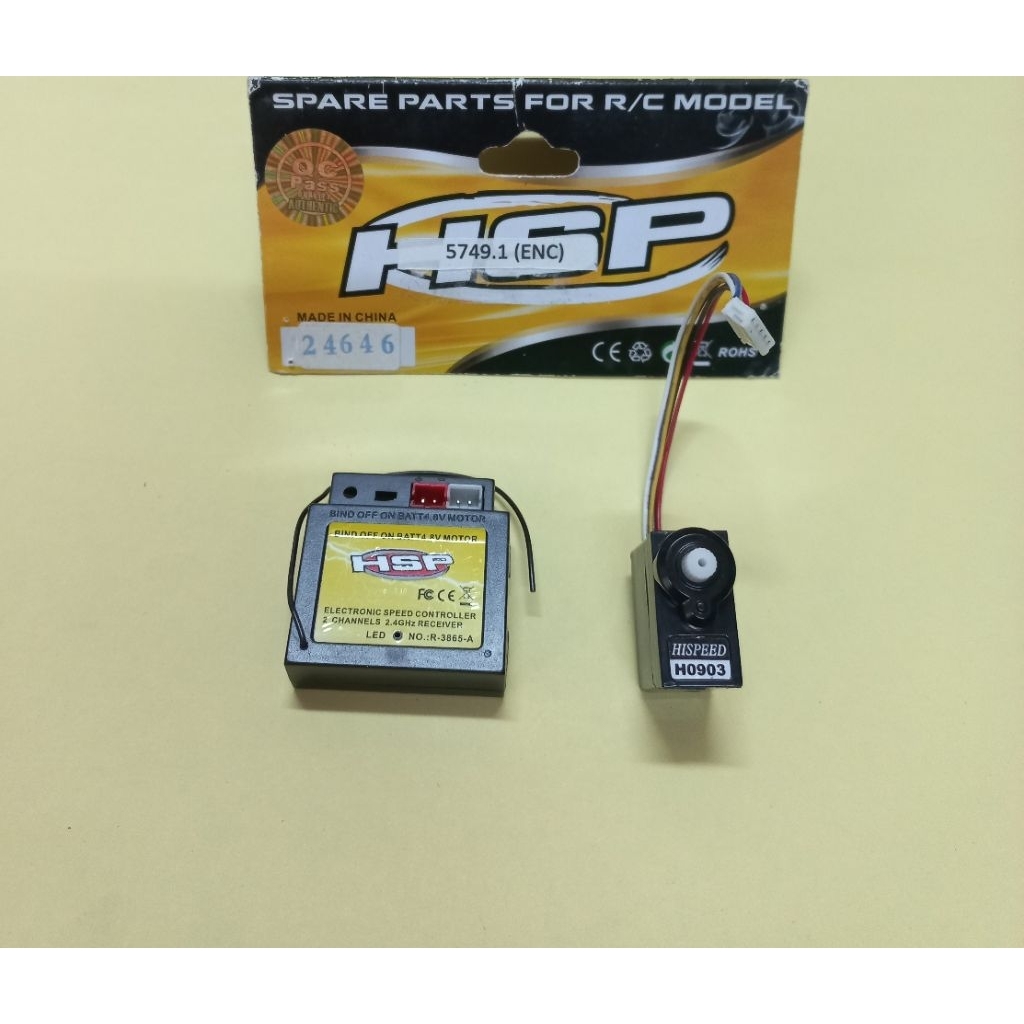 HSP ESC & Receiver 3 in 1 For Hsp MT24, SCT24, RALLY24-24646