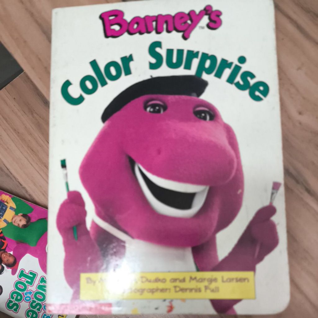 buku cerita anak second Barney