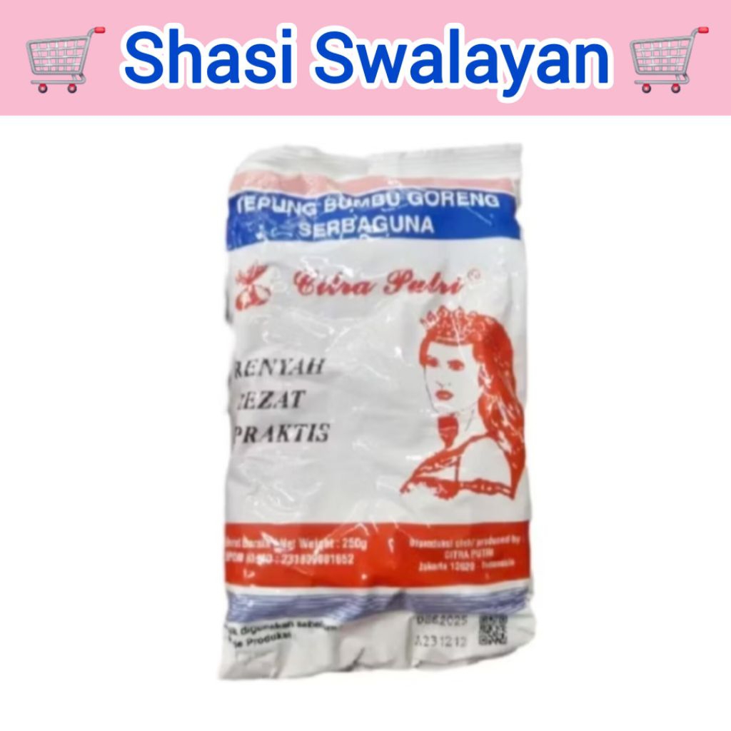 

Tepung Bumbu Serbaguna Citra Putri 250 Gr