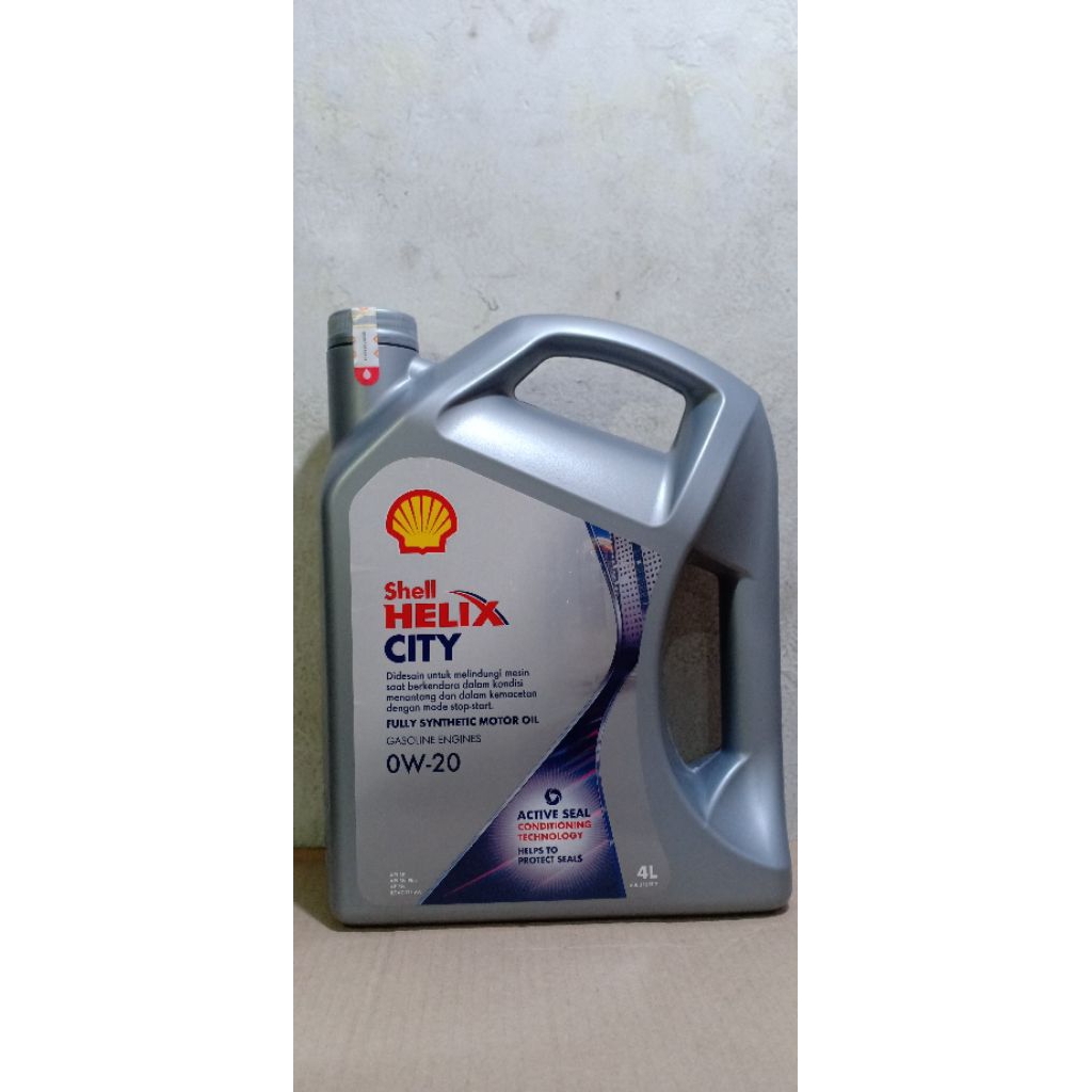 OLI SHELL HELIX CITY 0W-20 FULL SYNTHETIC 4 LITER