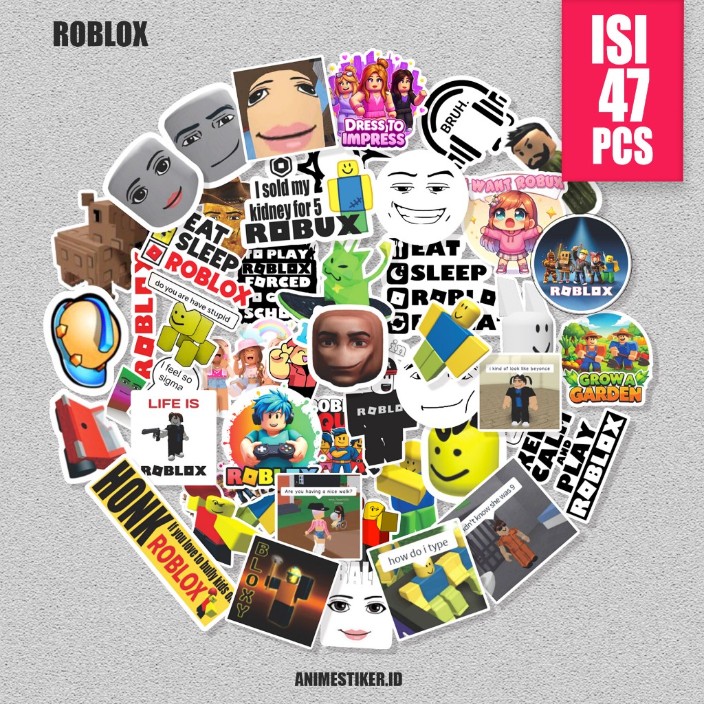 

(Bisa COD) stiker Roblox pack estetik stiker pack stiker motor stiker laptop stiker aesthetic stiker dinding band rock pantera band estetik stiker pack game roblox