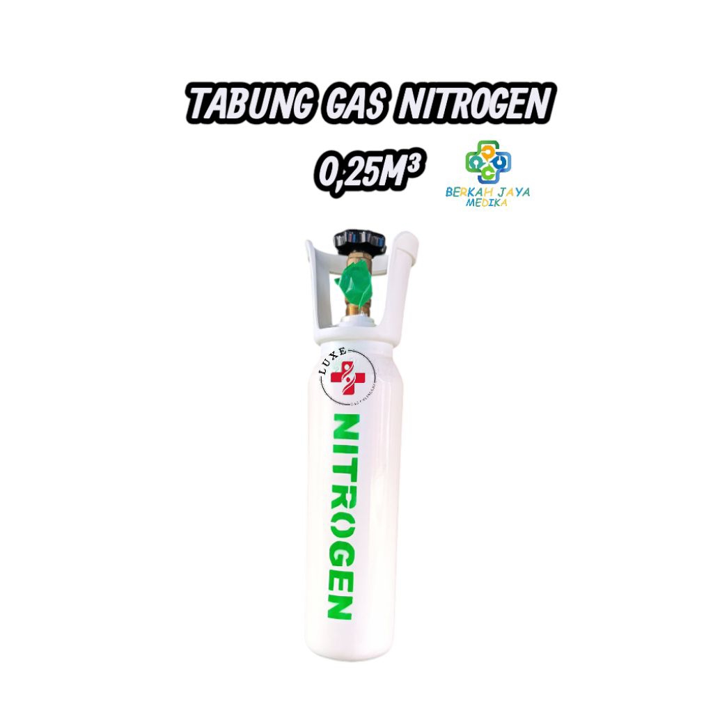 Tabung Nitrogen 0,25M3 - Tabung Nitrogen Kecil 1/4 Kubik