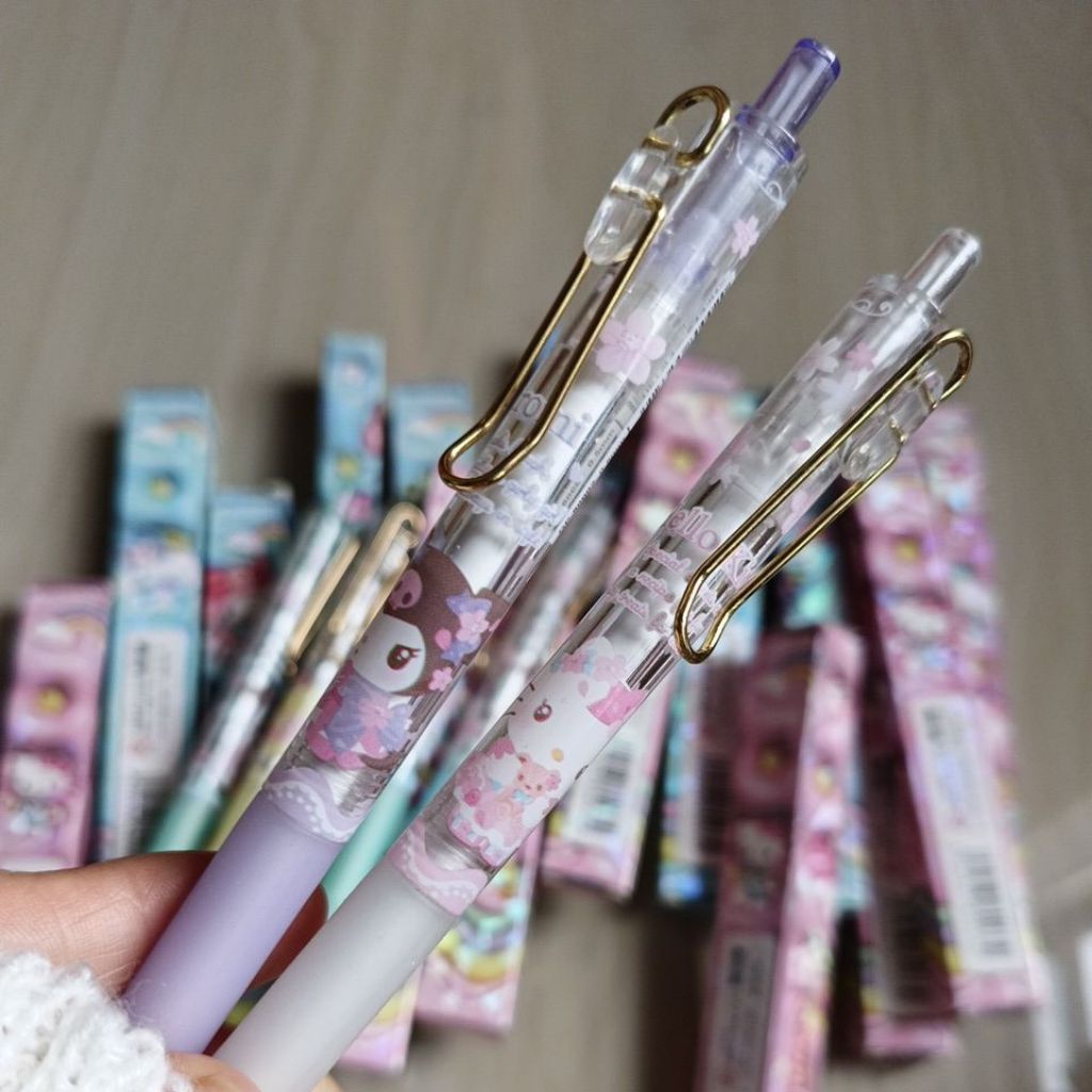 

Pulpen Sanrio Blind Box Hello Kitty Melody Cinnamoroll Pompompurin Kuromi Pocco