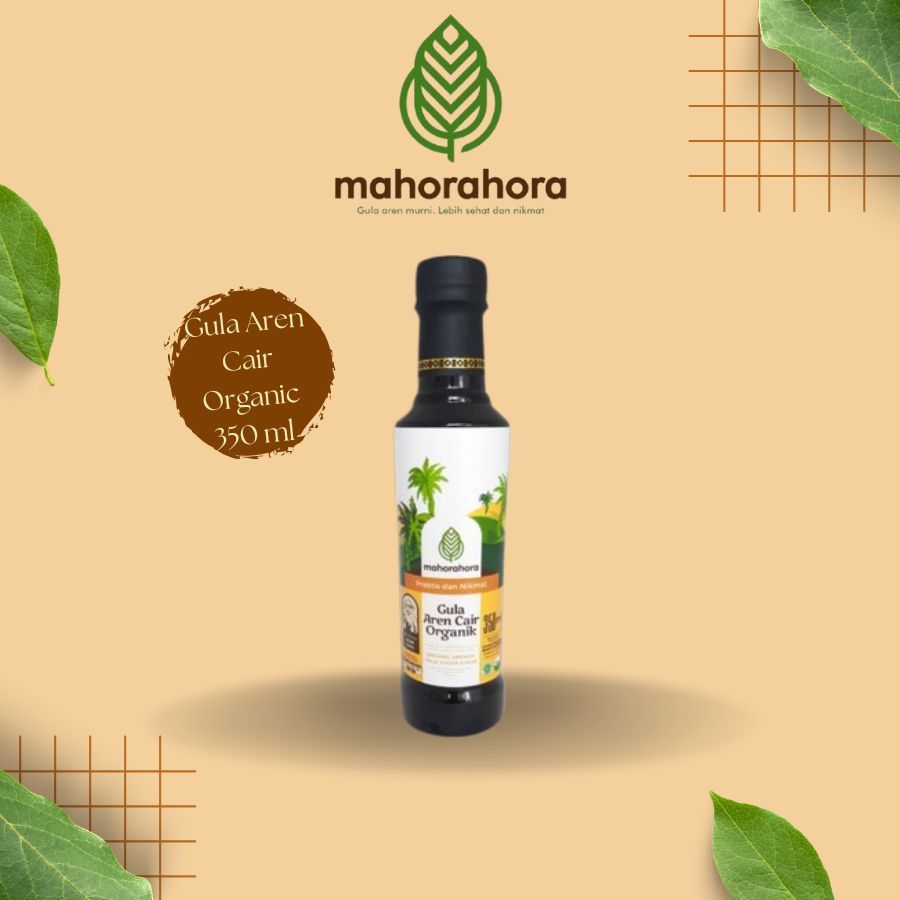 

Gula Aren Cair Murni dan Organik Mahorahora 350ml (Premium, Halal dan Alami) Food Sugar - Gula Aren Cair Murni dan Organik Mahorahora 350ml