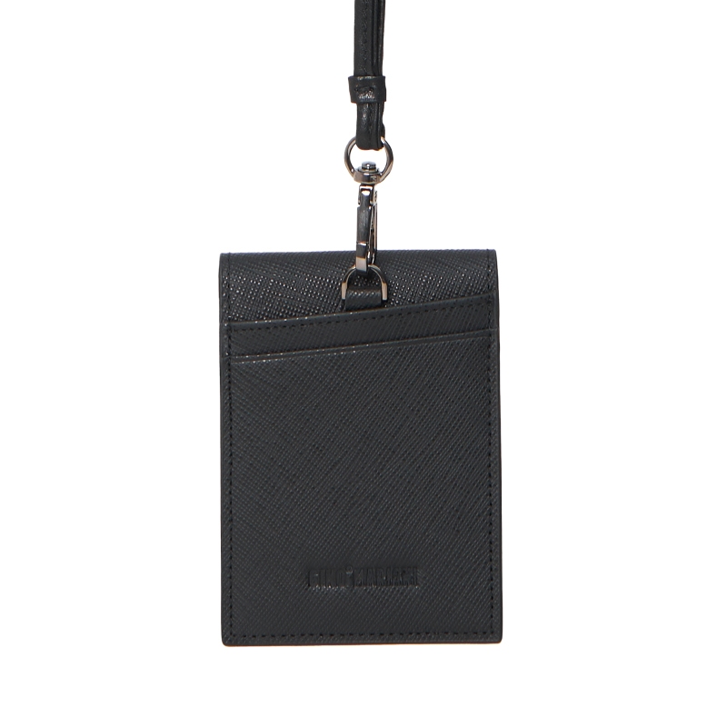 

Lanyard Card Holder Kulit Gino Mariani Jenson Black