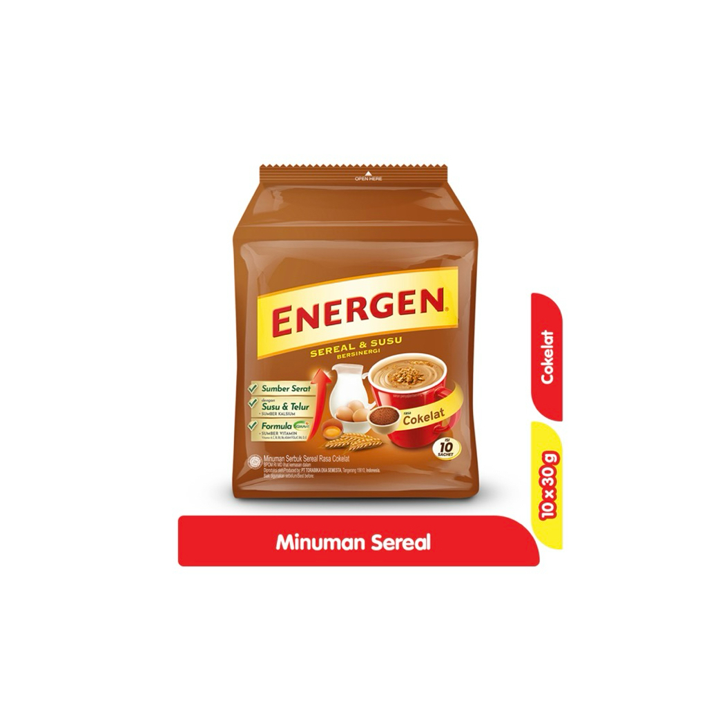 

ENERGEN Minuman Sereal Cokelat 10 pcs