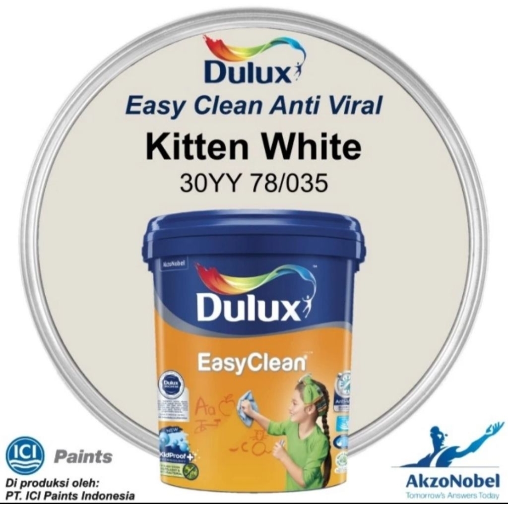 Dulux easy clean 20 liter kitten white