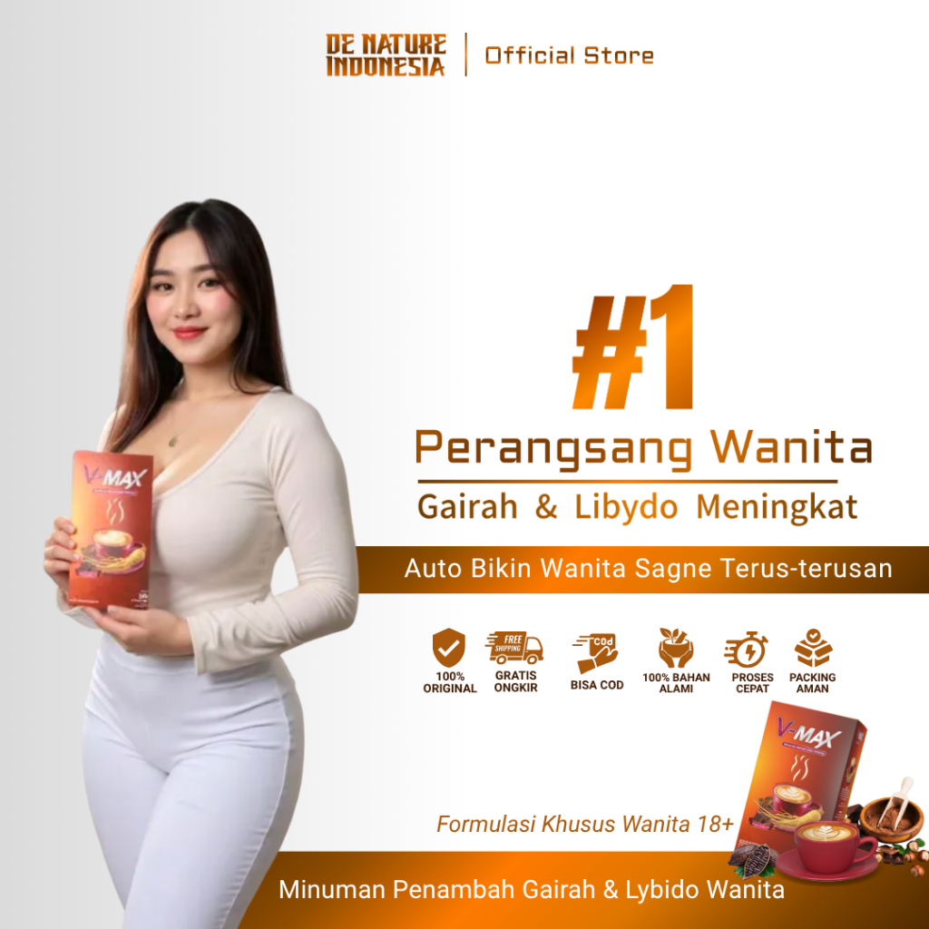

V MAX Minuman Cokelat Perangsan Wanita For Suami Istri Chocholate Couple Original Termurah BPOM