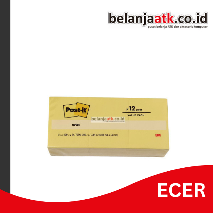 

[ECER] Sticky Notes Post It 3M 653