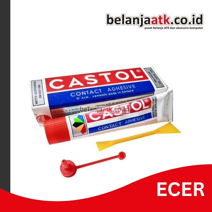 

[ECER] Lem Serbaguna Castol Besar 51 cc (Adhesive Tube)