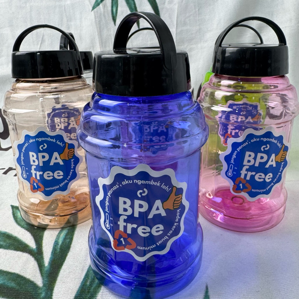 Botol Minum Premium Plastik Tebal Pet 800 ML Botol Minum Unik Praktis Cherin Botol New Cornelius Bot
