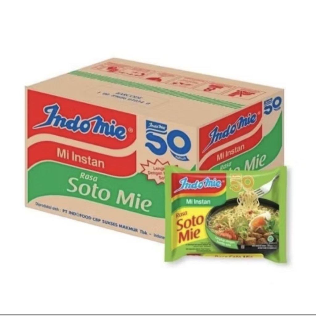 

Indomie soto 1 kardus