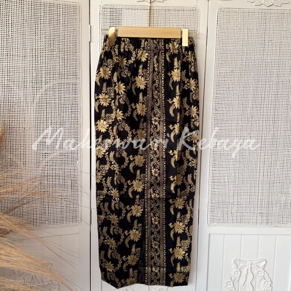 Rok Span Prada Bunga Kencana / Rok Pramugari