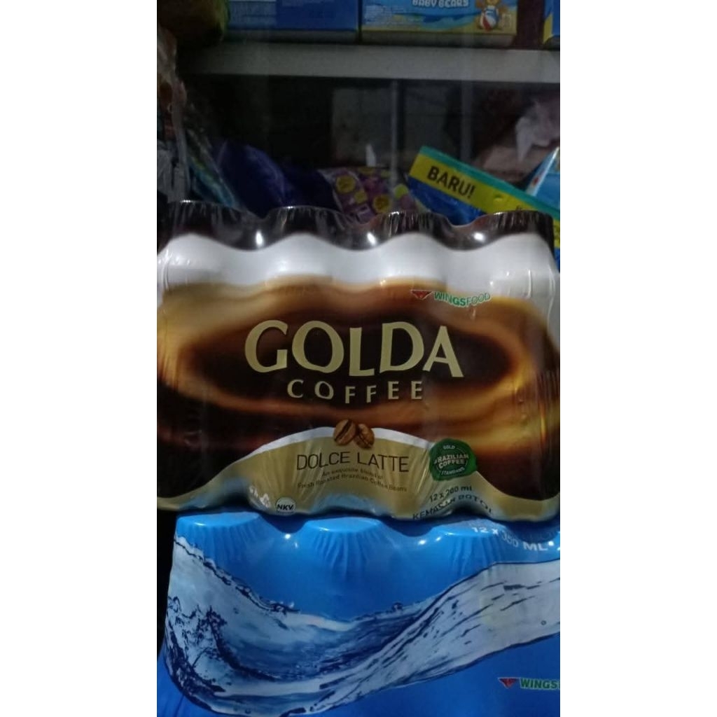

Golda coffe latte isi 12 botol