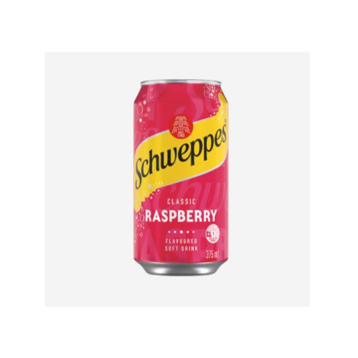 

Schweppes Classic Raspberry Soft Drink