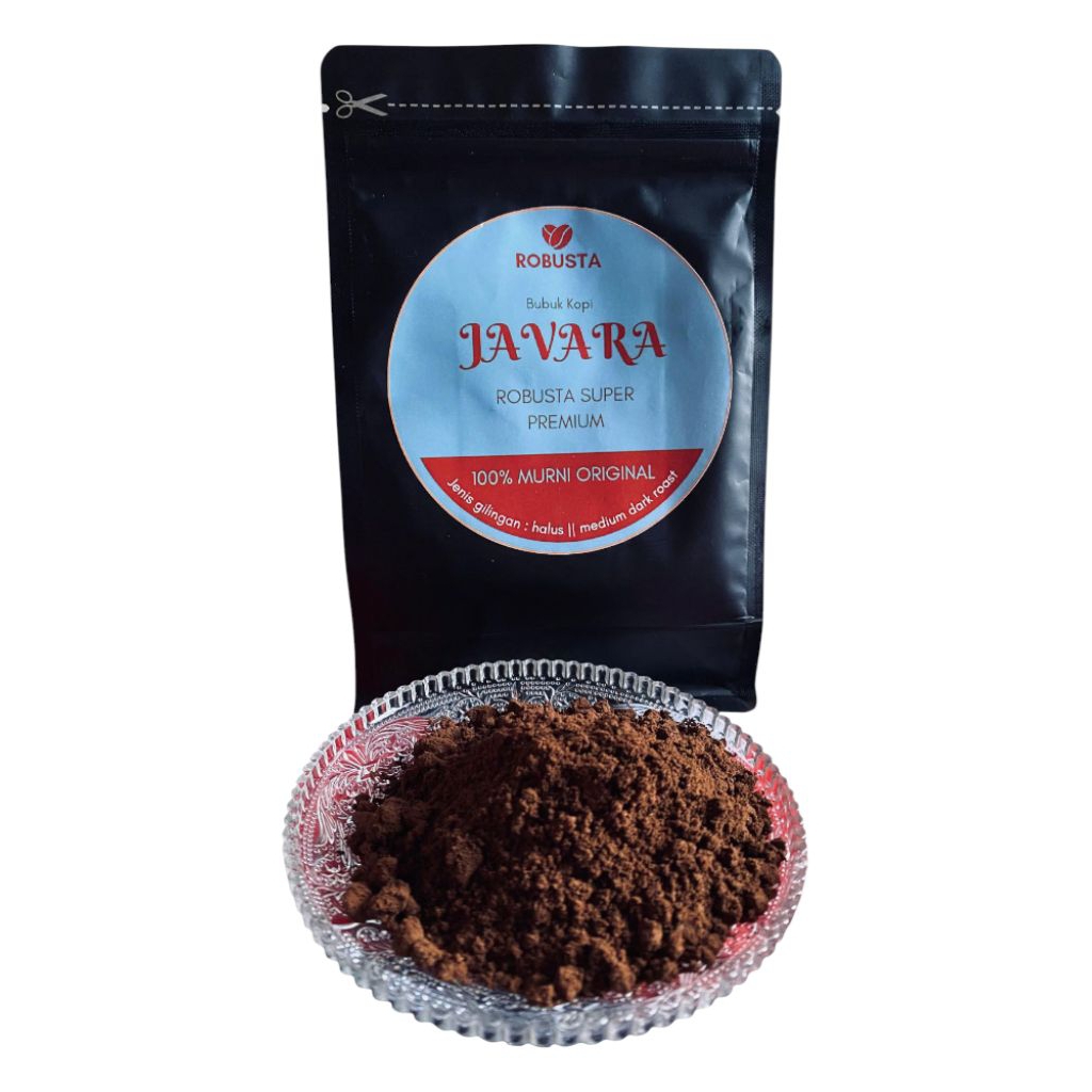 

JAVARA coffe kopi bubuk murni original khas jepara 500g
