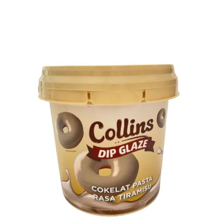 

Collins Dip Glaze Tiramisu 300g