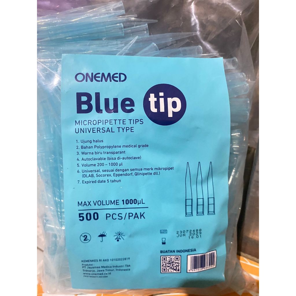ONEMED - Micropipette Yellow / Blue Tip | Mikropipet Tip