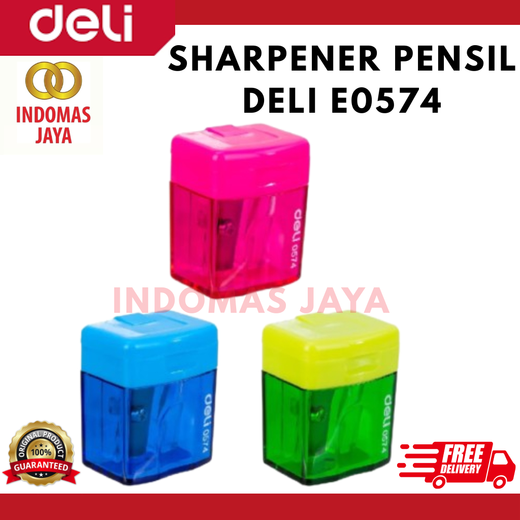

Deli Rautan Pensil 1 lubang 7mm dengan posisi mata pisau yang tepat menghindari ujung pensil E0574 (HARGA PER PCS)