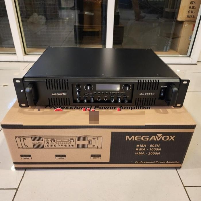 Professional Power Amplifier Megavox MA - 2005N 4000 Watt USB MP3 Bluetooth