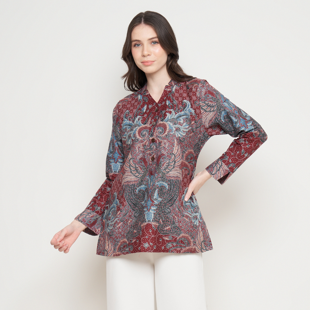 [Krisna Wahyu] Batik Atasan Wanita