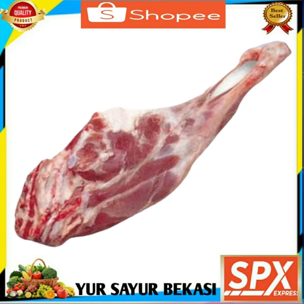 

Paha Kambing Muda+Tulang Fresh 500gr
