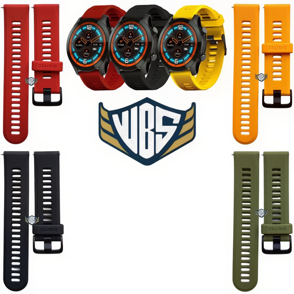 Tali Jam Tangan Digitec Smartwatch Strap Rubber Diigitec Ultra
