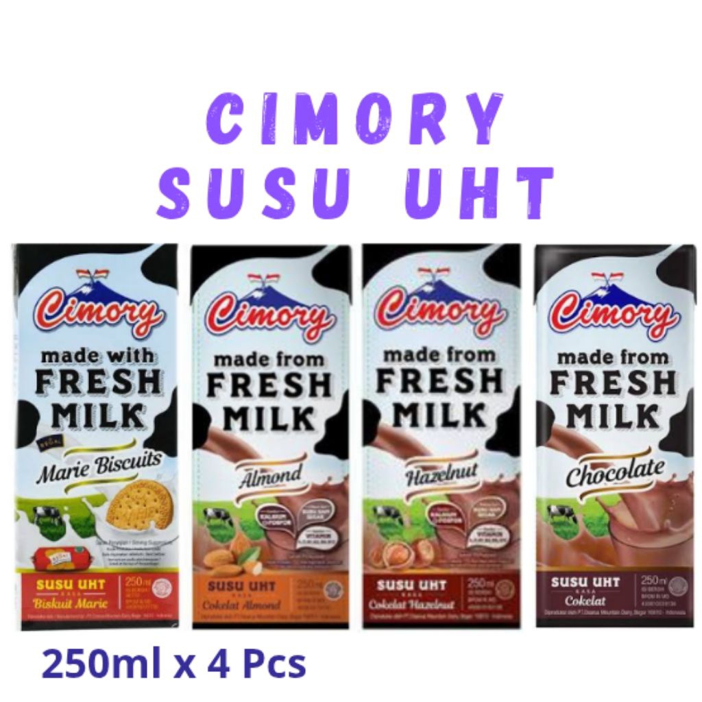 

Fresh milk Cimory 250ml x 4 Pcs