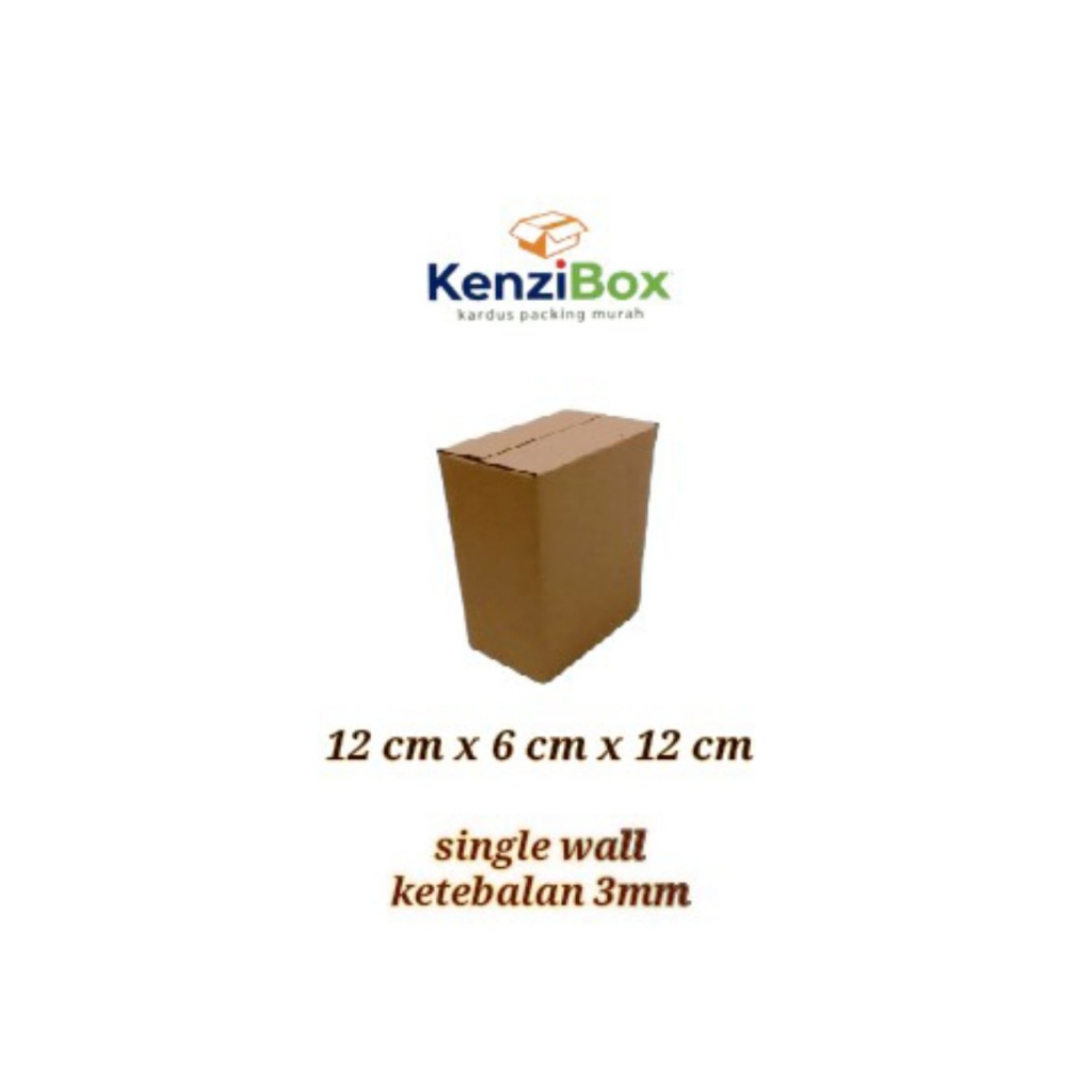 

kardus/karton/box uk. 12 x 6 x 12 cm single wall