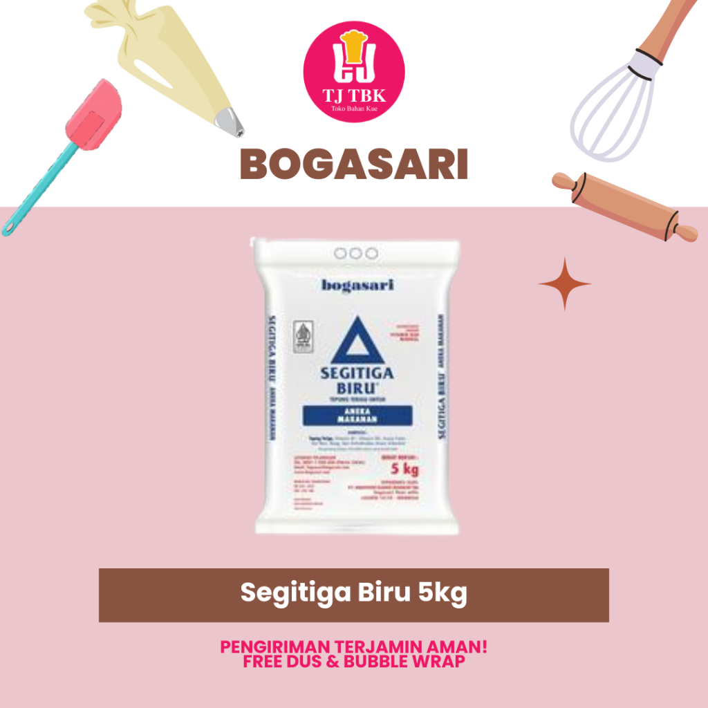 

Terigu Segitiga Biru Bogasari 5kg