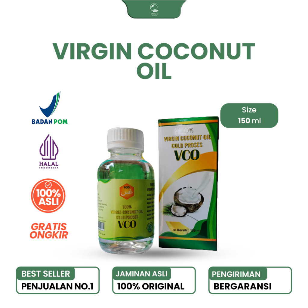 

VCO Virgin Coconut Oil Coconut Oil Virgin Coconut Oil | COLD PROSES 150ml |