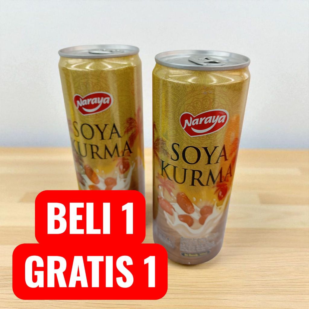 

Naraya Soya Kurma 300ml BELI 1 GRATIS 1