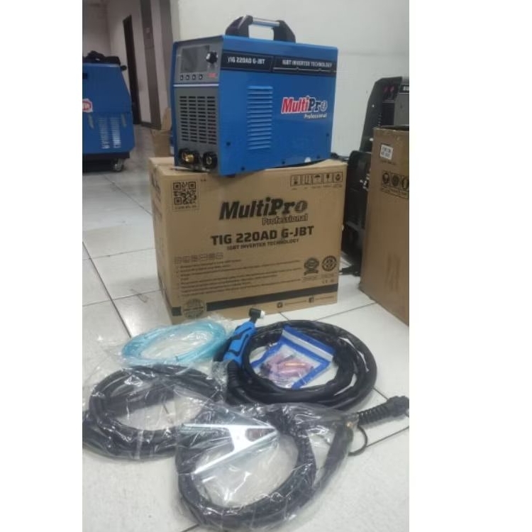 Multipro Mesin Las Alumunium Argon AC DC TIG 220 GJBT PULSE STAINLES