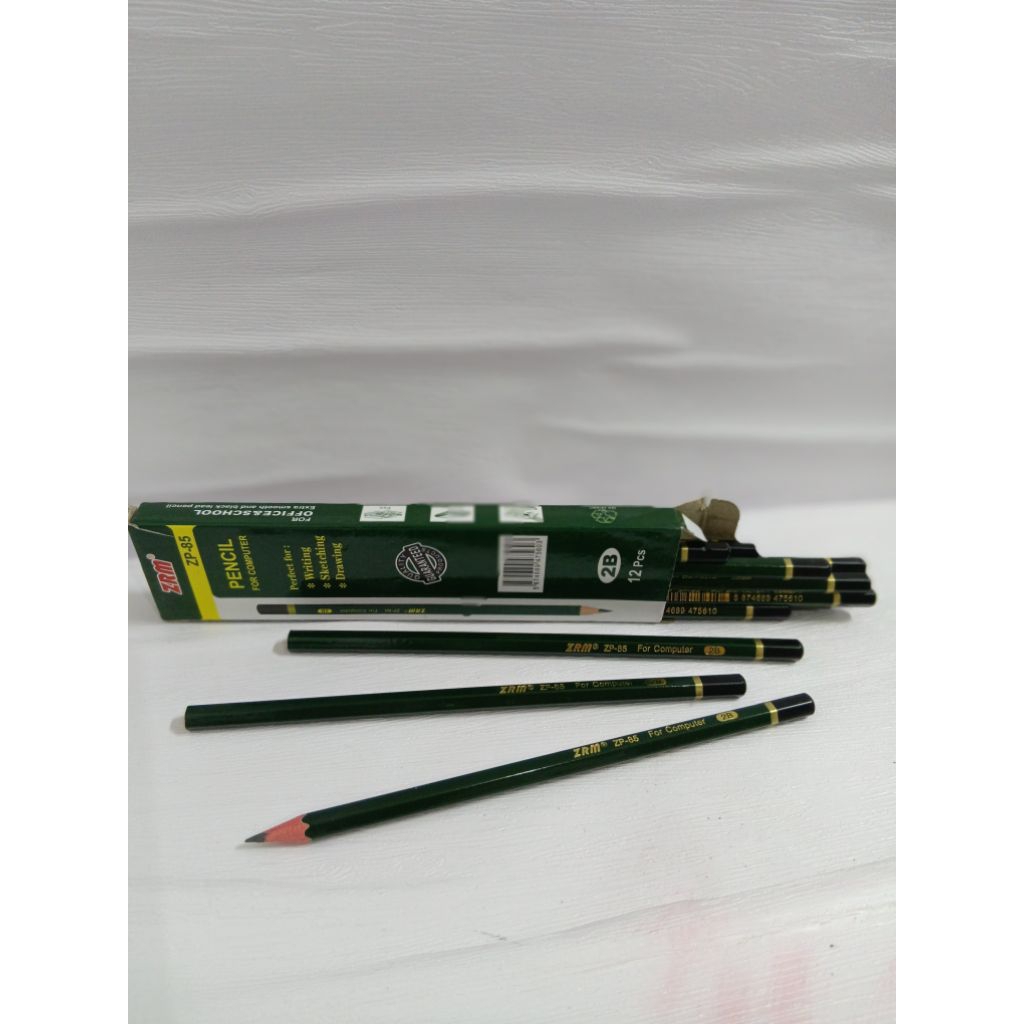 

Pensil 2B For Computer (1 lusin-12 pc )/ ZRM ZP-85