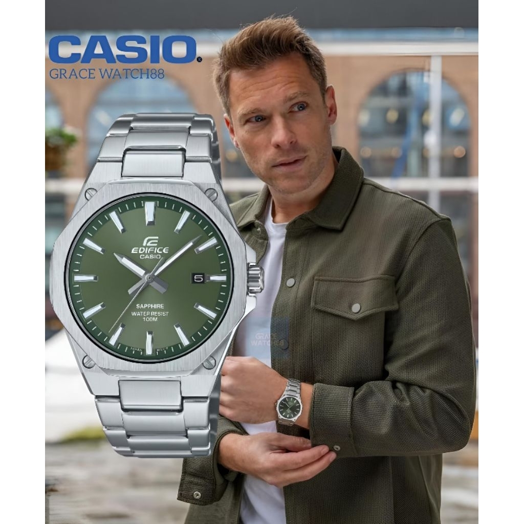 Jam tangan Pria Casio edifice original Efr-s108d-3avudf / edifice Efr-s108d-3 casio Edifice original