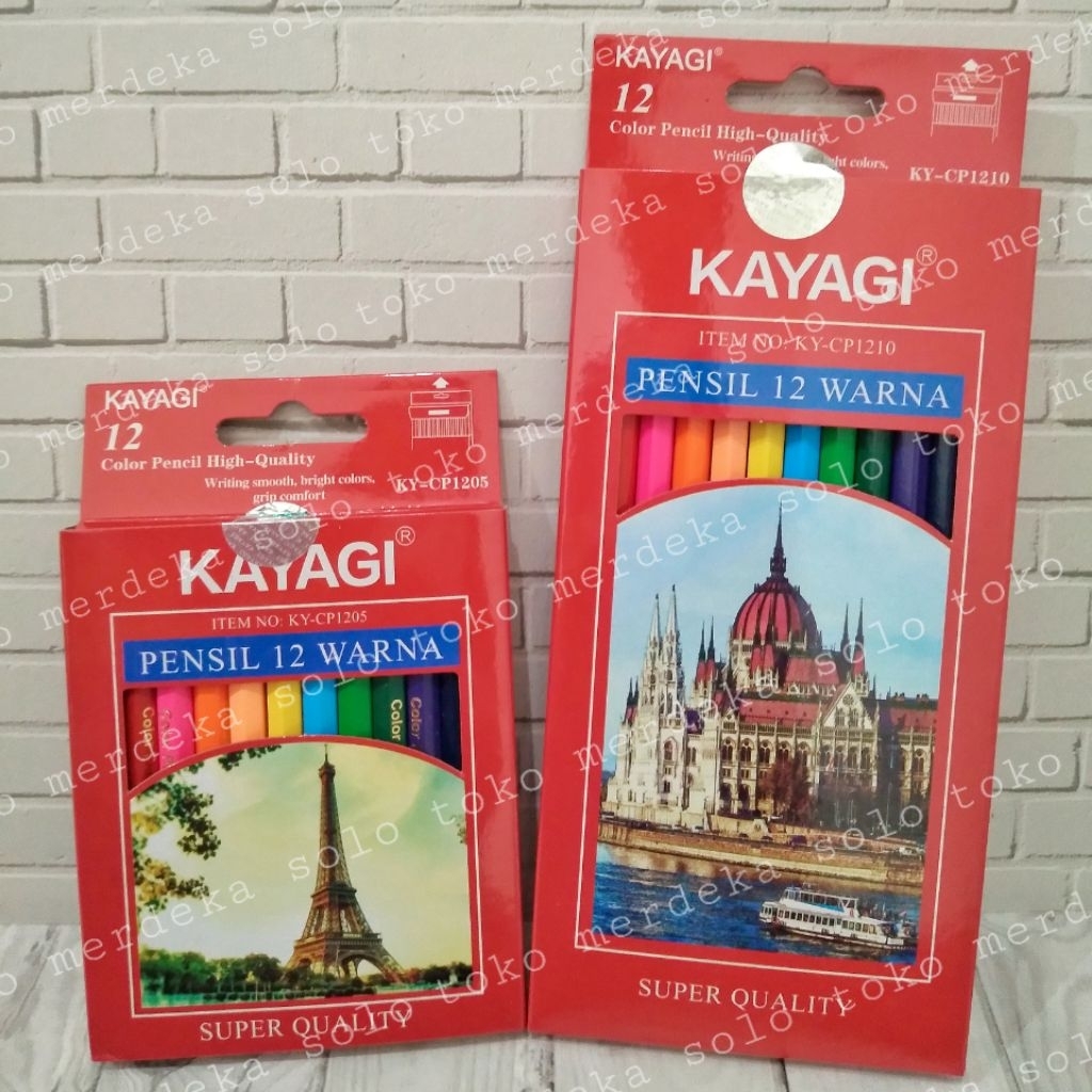 

Pensil Warna Kayagi 12w pj