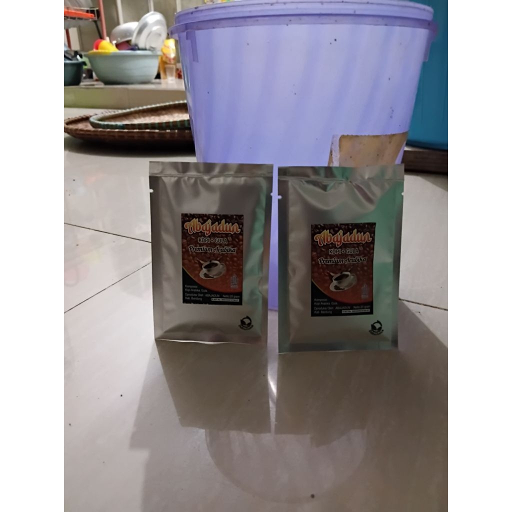 

kopi bubuk murni kemasan kecil