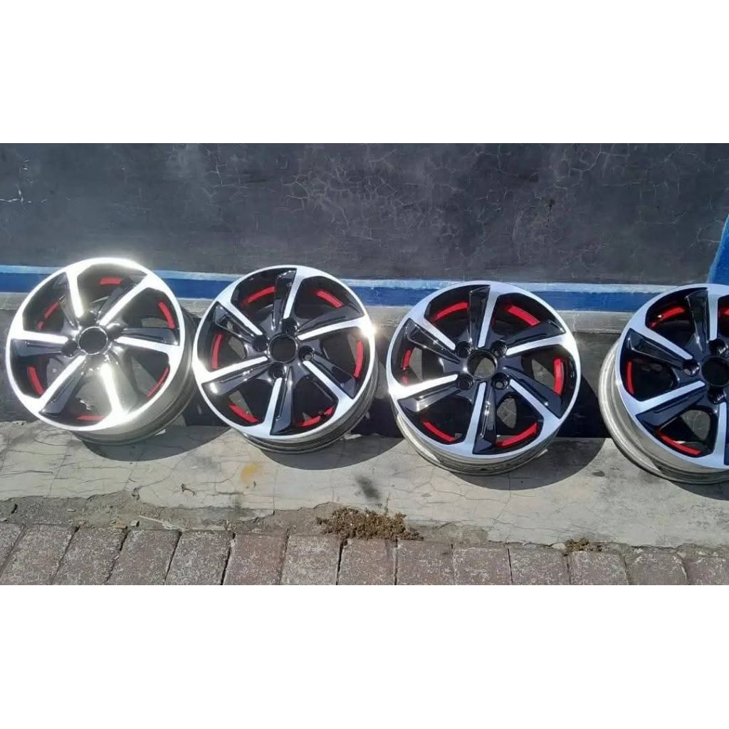 1set (4pcs) velg ori brio satya ring 14 pcd 4*100