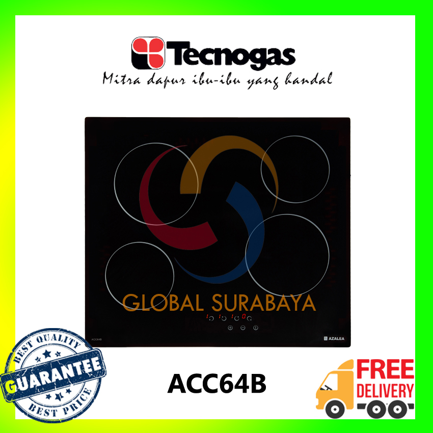 AZALEA Kompor Tanam Listrik Ceramic HOB ACC64B