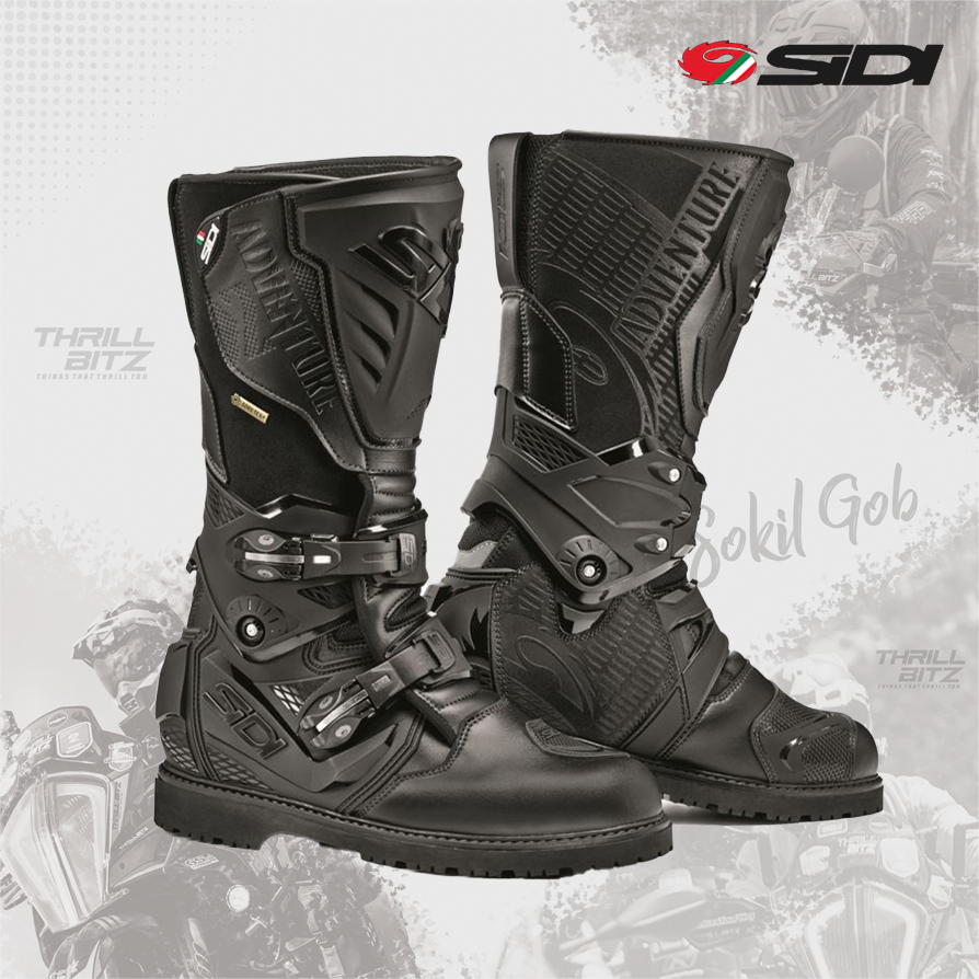 Sepatu Sidi Adventure 2 Gore-Tex Boots - Black