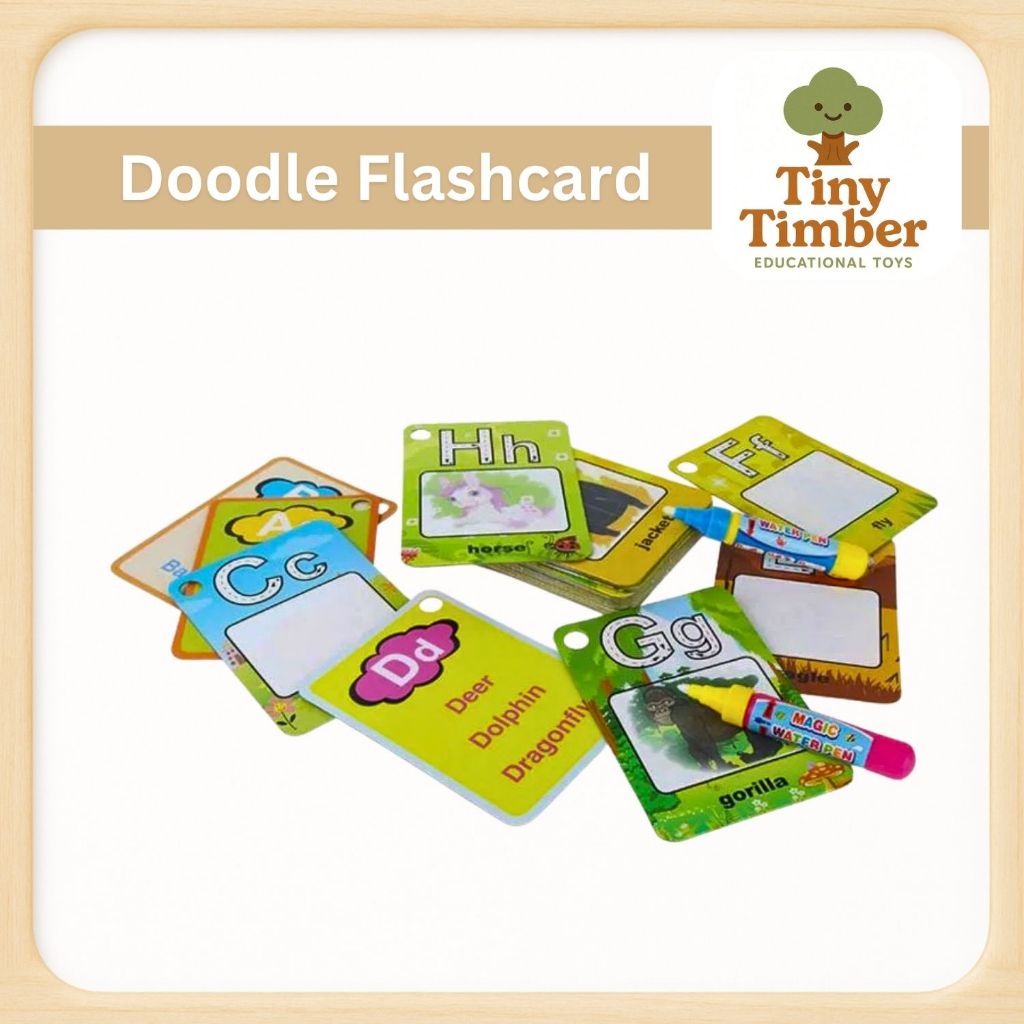 

Mainan mewarnai MAGIC DRAWING CARD 26pcs / magic water painting/ water doodle [TINYTIMBER]