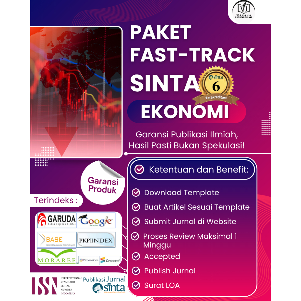 Publikasi Jurnal Sinta 6 Fast-track Scope Ekonomi