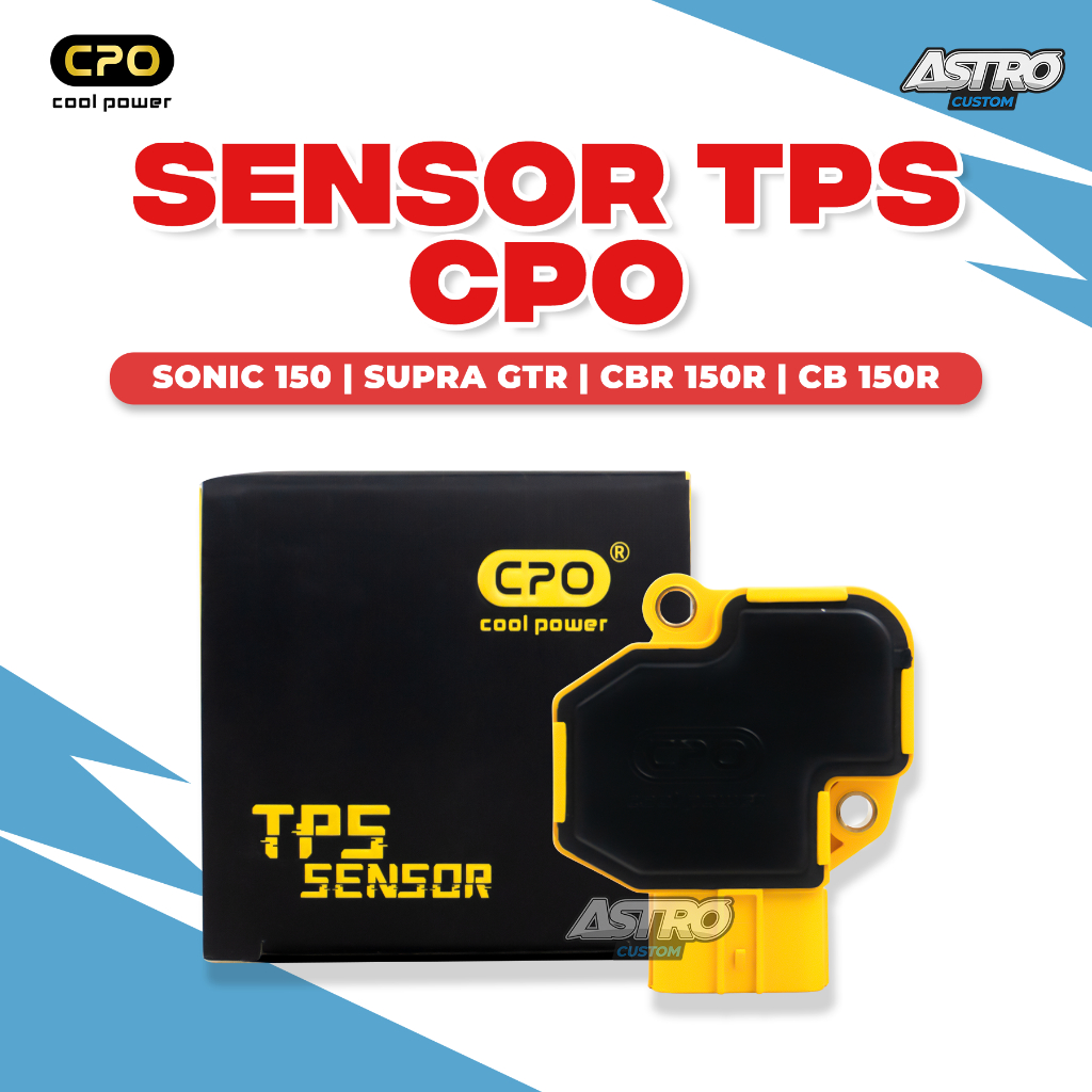 Sensor TPS CPO Sonic 150 Supra GTR CBR 150R CB 150R TPS Racing Cool Power