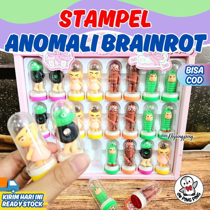 

Stampel Anomali Brainrot/ Stampel tung tung sahur/ stampel anak/ stampel anak anomali lucu