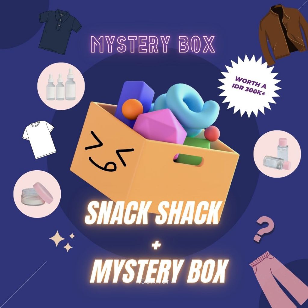 

Snack Shack Viral Gift Box! + MYSTERY BOX! HALAL Snack Import dan Local