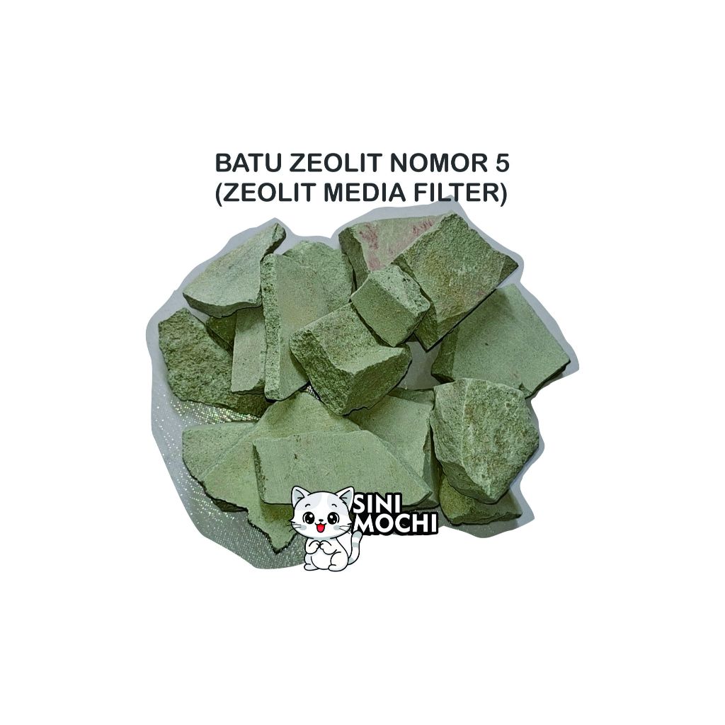 Batu Zeolit Media Filter Akuarium PDAM Tandon Air